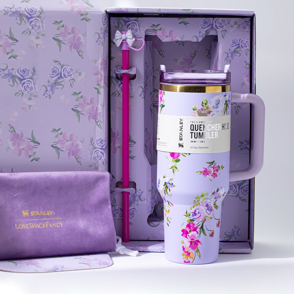 Stanley x LoveShackFancy Lavender Tumbler 1200ml